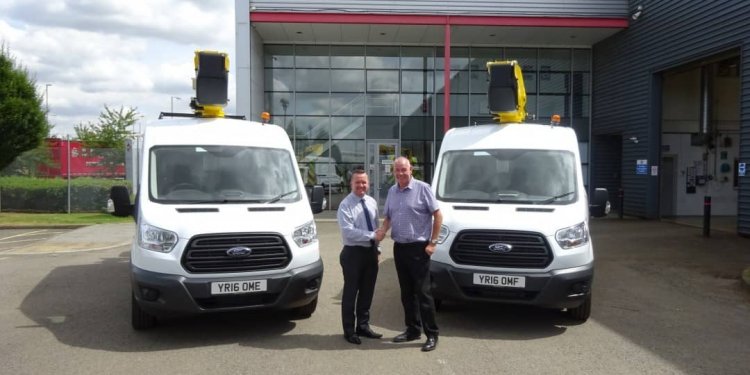 New 3.5 ton Ford Transit Vans