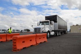 16-Truck-and-Forklift-Driving-truck-entering-barracade-obstacle-small