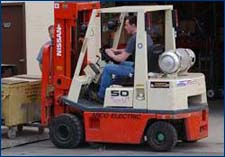 Figure 2. Forklift