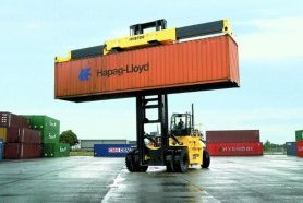 laden container handler