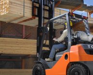 Articulating Forklift