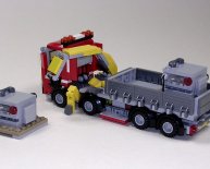 Truck with Forklift