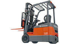 TOYOTA 7FBE SERIES 1.0 TO 2.0 ELECTRIC POWERED FORKLIFT